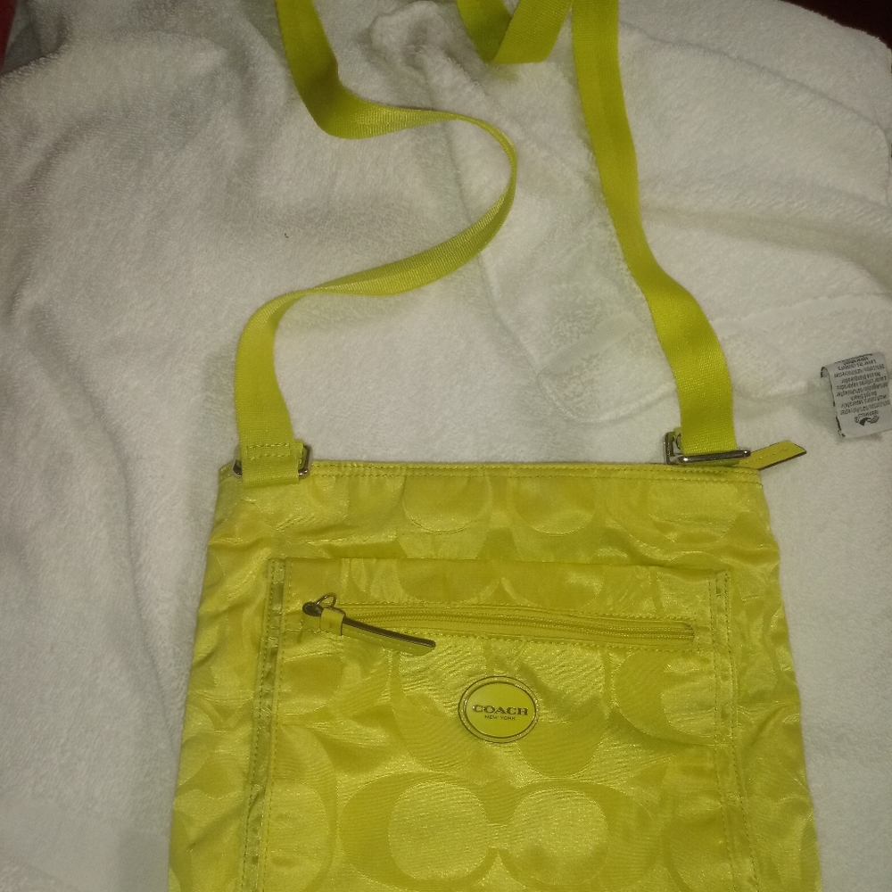 Coach nylon crossbody